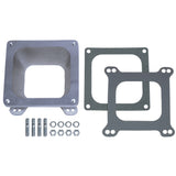 Trans-Dapt 2281 2-1/8 in. Tall Holley Dominator 4500 to 4BBL Manifold Carb Adapter-Cast Aluminum
