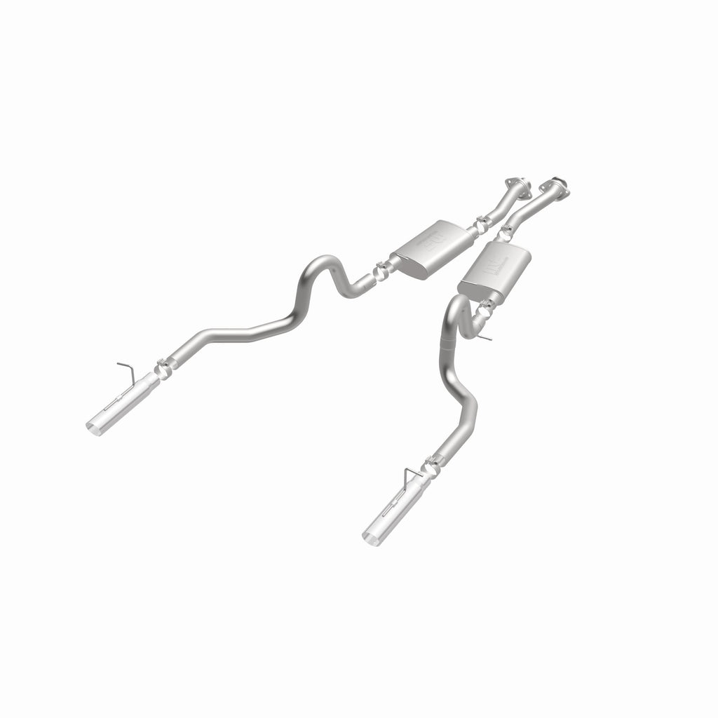MagnaFlow Exhaust Products 15630 Street Series Polished Cat-Back System for Select Ford Mustang