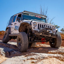Load image into Gallery viewer, ARIES 2186000 TrailCrusher Jeep Wrangler JK Steel Front Bumper with Brush Guard; 12.5K - Truck Part Superstore