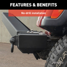 Load image into Gallery viewer, ARIES 2186001 TrailCrusher Jeep Wrangler TJ Steel Front Bumper with Brush Guard, 9.5K for Select Jeep Wrangler