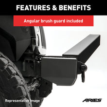 Load image into Gallery viewer, ARIES 2186002 TrailCrusher Jeep JL, Gladiator Steel Front Bumper with Brush Guard, 12.5K for Select Jeep Wrangler