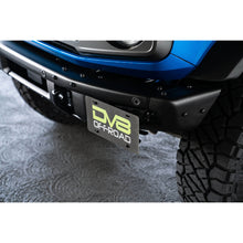 Load image into Gallery viewer, 21C-Bronco-Factory-Front-Bumper-Steel-License-Relocation-Bracket-Driver-Side-Mount-No-Drill-Install