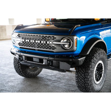 Load image into Gallery viewer, 21C-Bronco-Factory-Front-Bumper-Steel-License-Relocation-Bracket-Driver-Side-Mount-No-Drill-Install