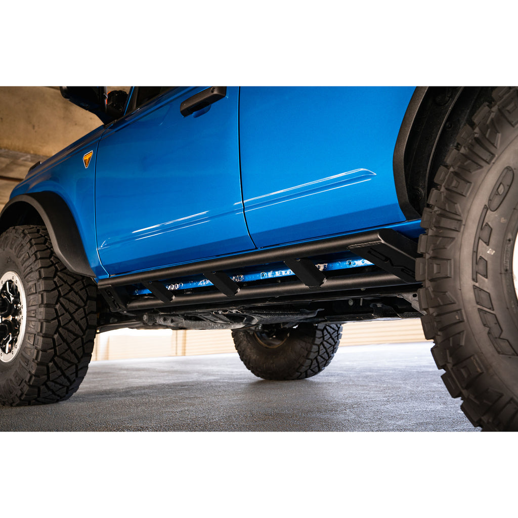 21C-Bronco-Fs15-Rock-Sliders-Steel-Micro-Texture-Powder-Coat-Finish