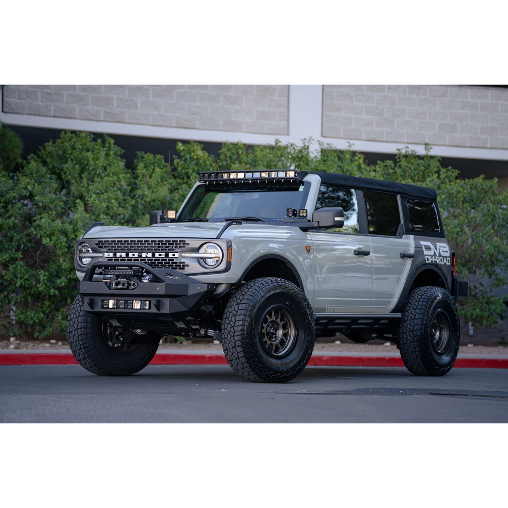 21C-Bronco-Fs15-Rock-Sliders-Steel-Micro-Texture-Powder-Coat-Finish