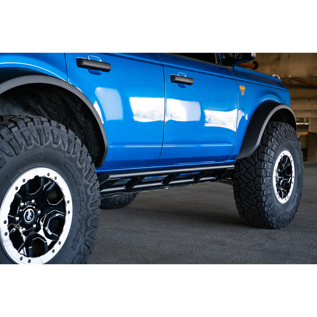 21C-Bronco-Fs15-Rock-Sliders-Steel-Micro-Texture-Powder-Coat-Finish