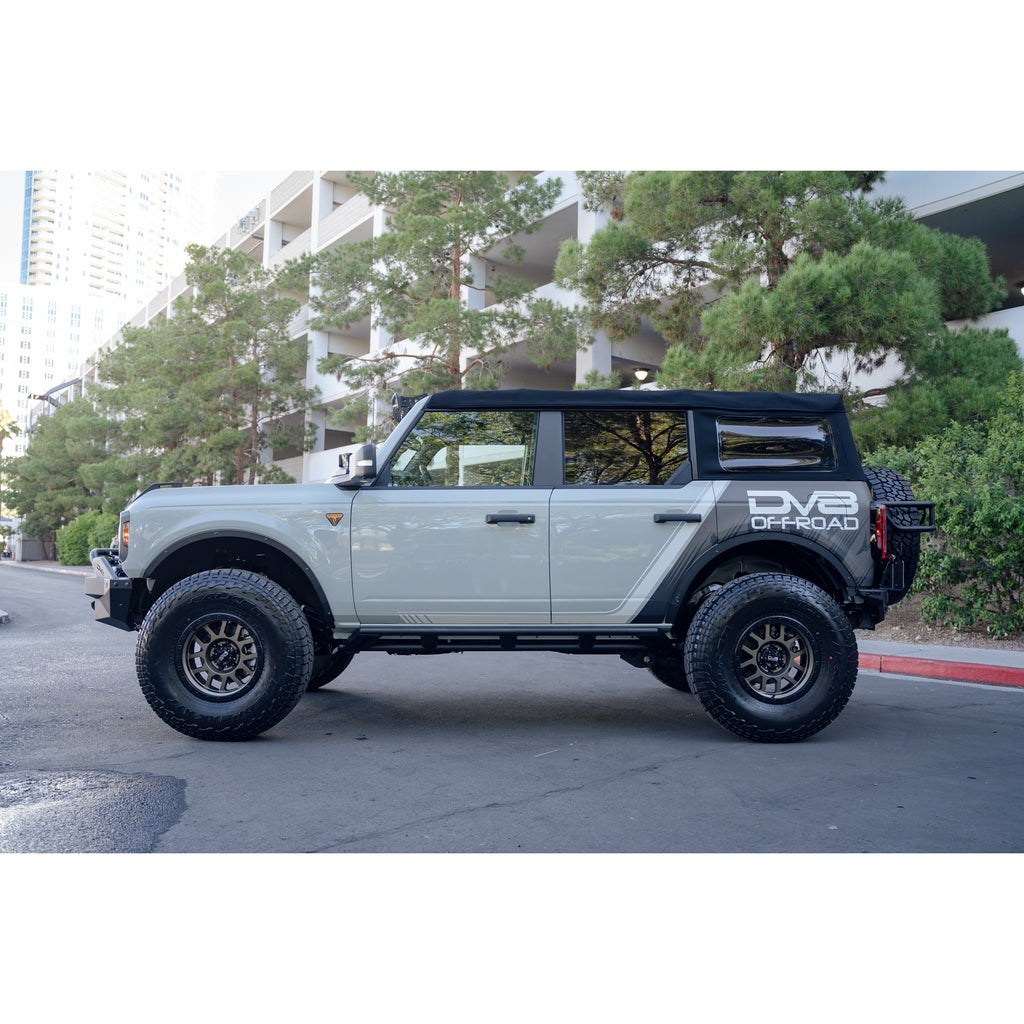 21C-Bronco-Fs15-Rock-Sliders-Steel-Micro-Texture-Powder-Coat-Finish