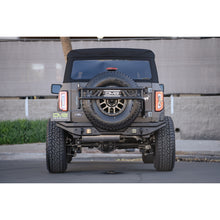 Load image into Gallery viewer, 21C-Bronco-Fs15-Series-Rear-Bumper(High-Clearance)-Fits-37In-Spare--BUp-Sensors-Blk