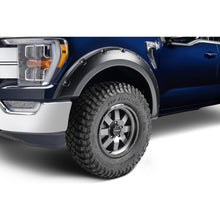 Load image into Gallery viewer, 21C-F150-Fender-Flare-Pocket-Style-2Pc-Front-Black-Smooth-PocketRivet