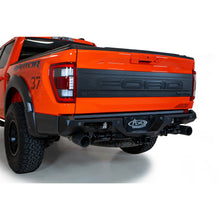 Load image into Gallery viewer, 21C-F150-Raptor-Bomber-Rear-Bumper-Black-(Mounts-For-2-Cube-Lights)-Sensor-Cutouts