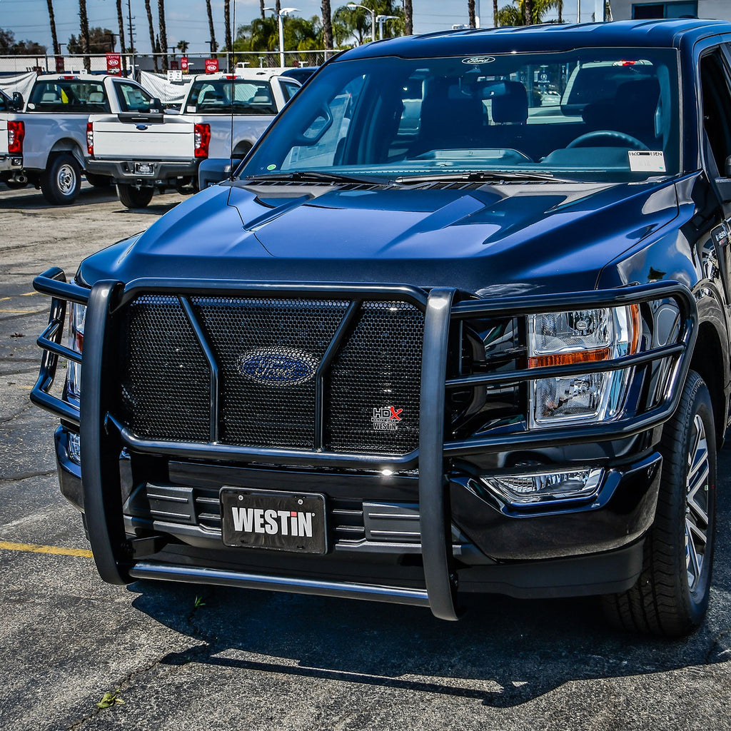 21C-F150-(Excl.-Raptor--Platinum)-Hdx-Grille-Guard-Without-Camera-Black