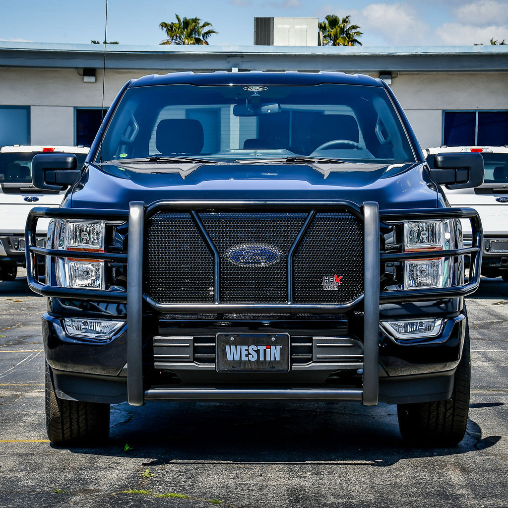 21C-F150-(Excl.-Raptor--Platinum)-Hdx-Grille-Guard-Without-Camera-Black