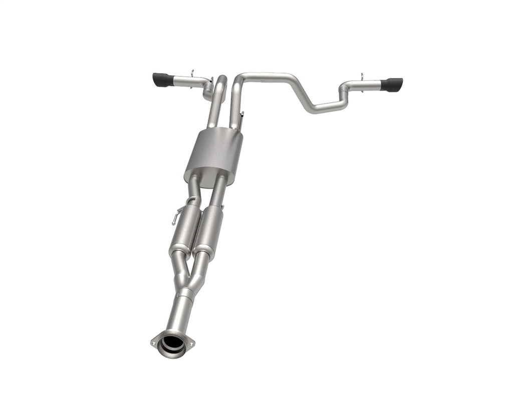 Kooks Custom Headers 13704240 Dual Side Exit Cat-Back w/Black Tips. 2021+F150 2.7L/3.5L/5.0L for Select Ford F-150