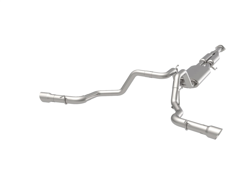 Kooks Custom Headers 13704230 Dual Side Exit Cat-Back w/Polished Tips. 2021+F150 2.7L/3.5L/5.0L for Select Ford F-150