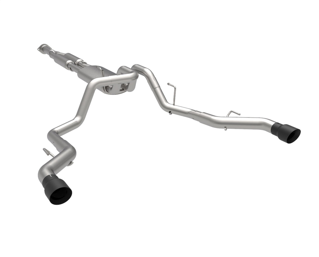 Kooks Custom Headers 13704220 Dual Rear Exit Cat-Back w/Black Tips. 2021+F150 2.7L/3.5L/5.0L for Select Ford F-150