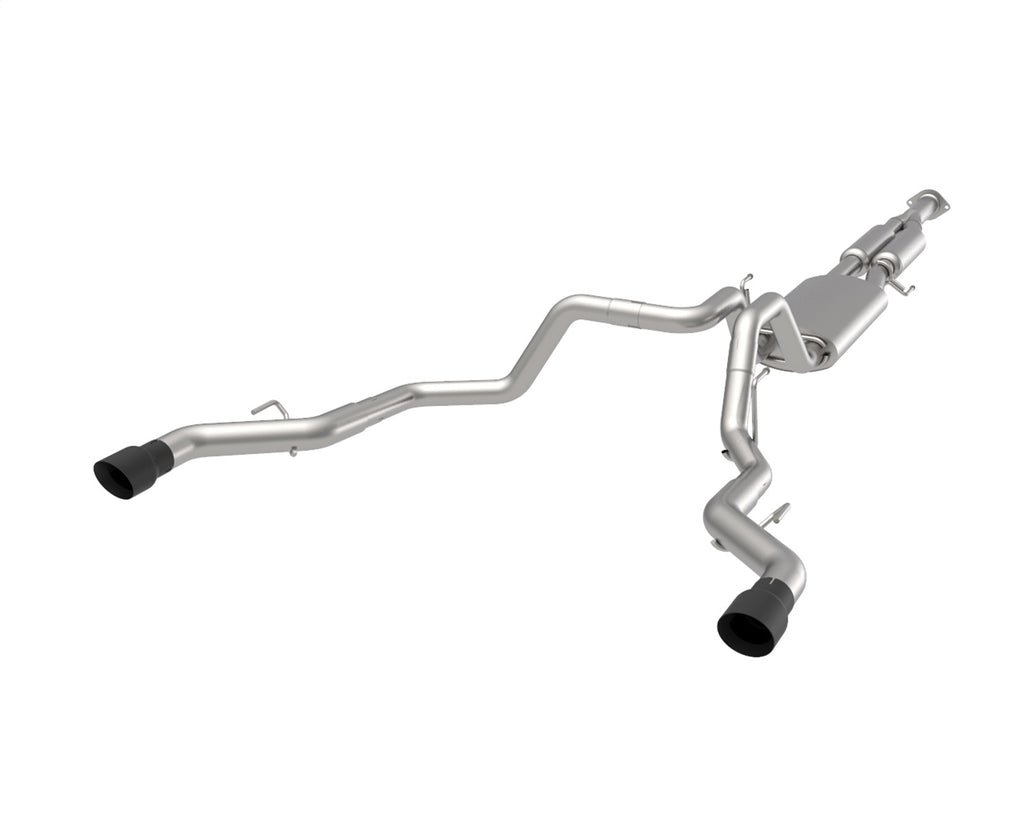Kooks Custom Headers 13704220 Dual Rear Exit Cat-Back w/Black Tips. 2021+F150 2.7L/3.5L/5.0L for Select Ford F-150