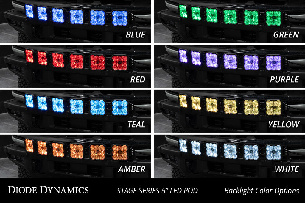 Diode Dynamics DD7270 Pod light featuring advanced TIR optics for high efficiency and focus. for Select Ford Bronco