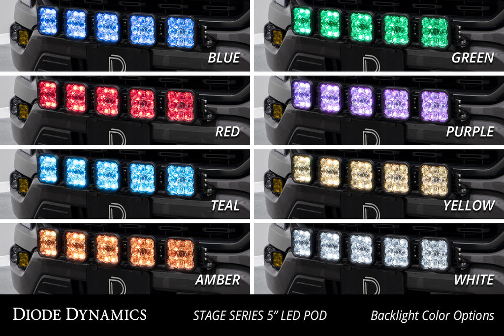 Diode Dynamics DD7318 Pod light featuring advanced TIR optics for high efficiency and focus. for Select Ford F-150