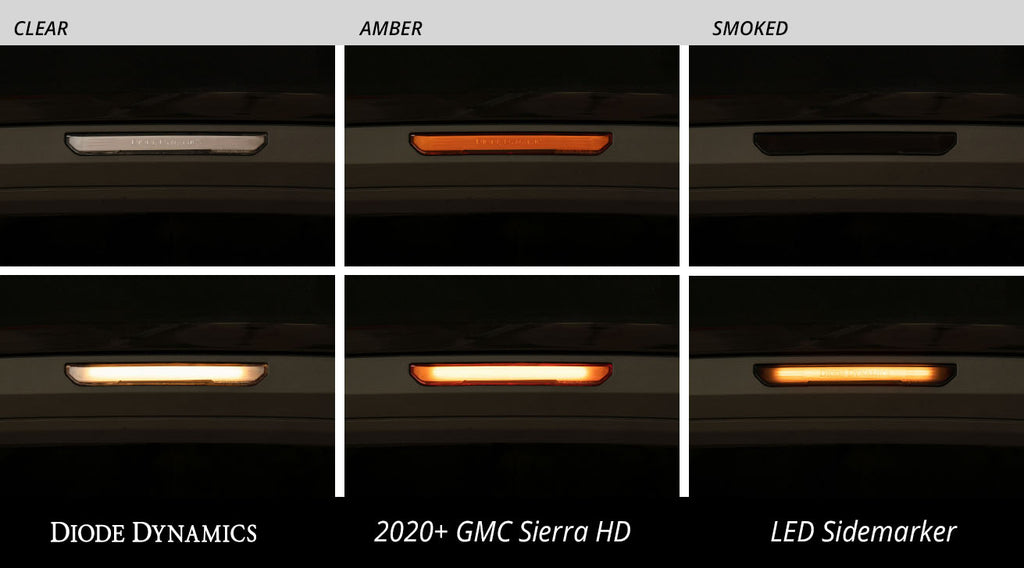 Diode Dynamics DD5152 Direct replacement for your factory sidemarker lamp. for Select GMC Sierra HD