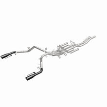 Load image into Gallery viewer, MagnaFlow Exhaust Products 19651 xMOD Series Black Coated Tips Cat-Back System for Select Ford F-150