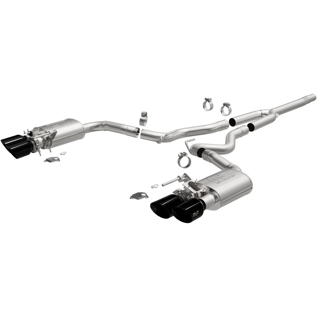MagnaFlow Exhaust Products 19640 Competition Series Stainless 2.5 in Cat-Back for Select Ford Mustang