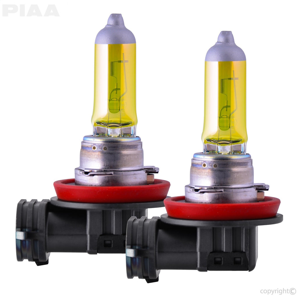 PIAA 22-13408 H8 Solar Yellow Replacement Bulb for Select Audi A3, Audi A3 Quattro, Audi A4, Audi A4 Quattro, Audi A4 allroad, Audi A5, Audi A5 Quattro, Audi Q3, Audi Q3 Quattro, Audi Q5, Audi S4, Audi S5, Audi SQ5, Audi allroad, BMW 228i, BMW 230i, BMW