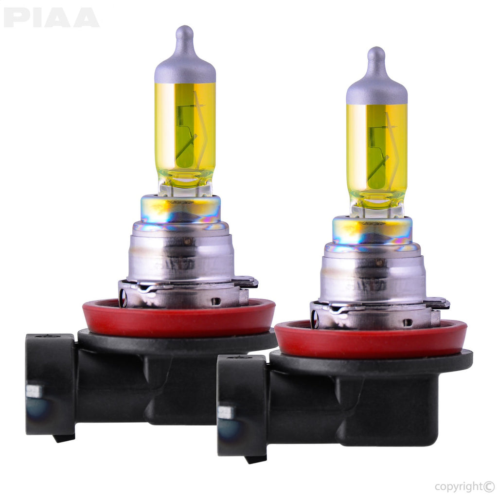 PIAA 22-13416 H16 Solar Yellow Replacement Bulb for Select Lexus CT200h, Lexus ES300h, Lexus ES350, Lexus GS350, Lexus GS450h, Lexus RX350, Lexus RX450h, Mitsubishi Lancer, Mitsubishi Outlander, Mitsubishi Outlander Sport, Nissan Maxima, Smart Fortwo,