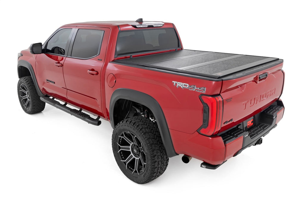 Rough Country 47514551B Hard Low Profile Bed Cover for Select Toyota Tundra