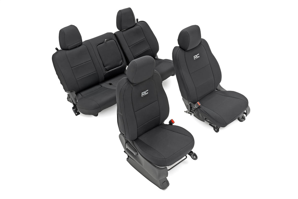 Rough Country 91058 Seat Cover Set for Select Nissan Frontier