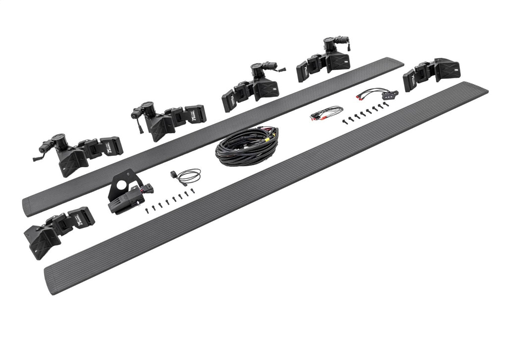 Rough Country PSR055110 Power Running Boards for Select Nissan TITAN