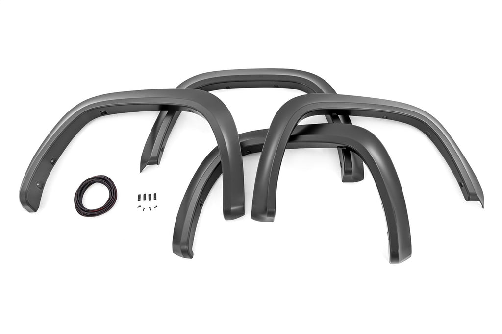 Rough Country S-T42211-RCGB Fender Flares for Select Toyota Tundra