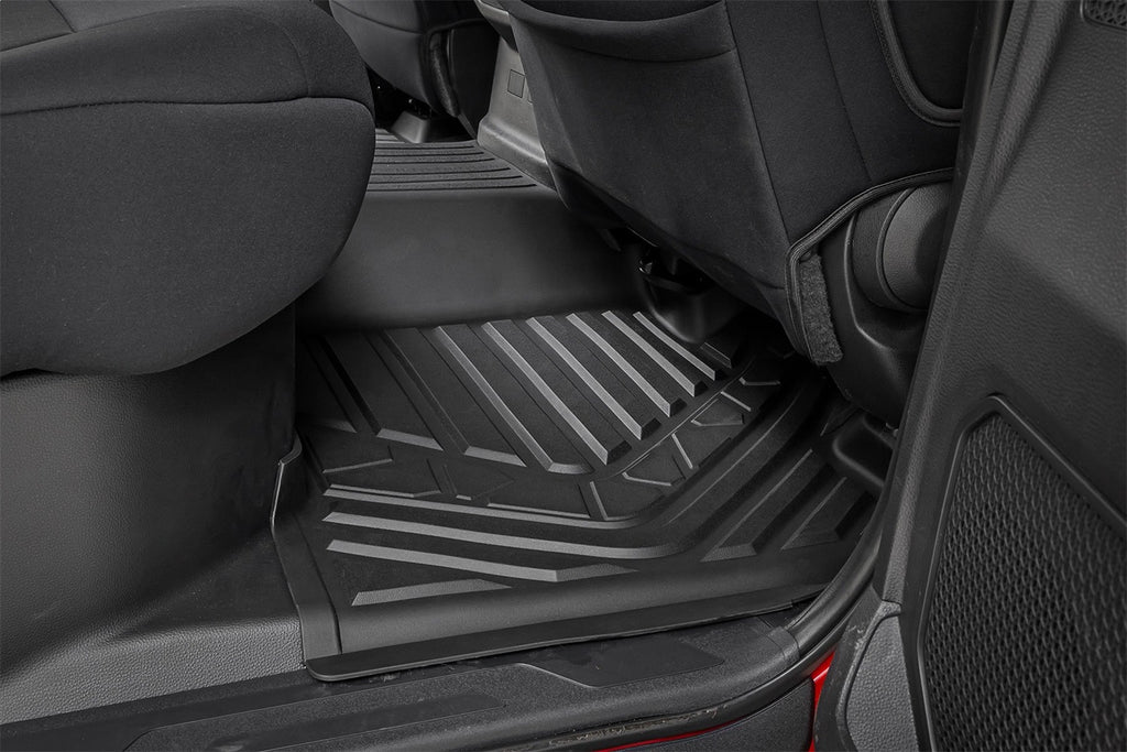 Rough Country FF-71780 Flex-Fit Floor Mats for Select Toyota Tundra