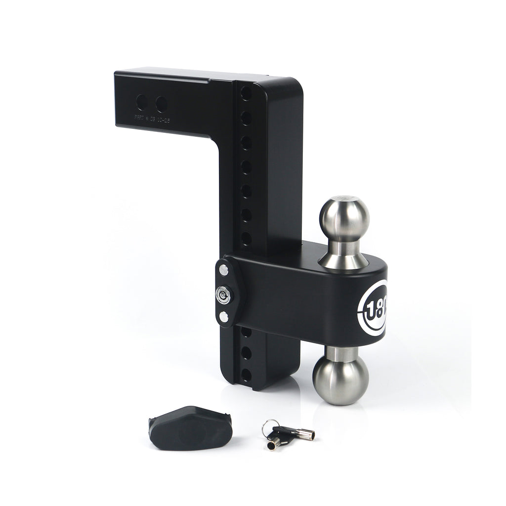 ~(22-Lbs.-14X9x4)~-Black-Turnover-Ball-10In-Drop-Hitch-W-2.5In-Shank-(8K18.5K-Gtwr)