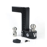 Weigh Safe WS10-2.5-CER-BLA  Cerakoted Trailer Hitch - 10