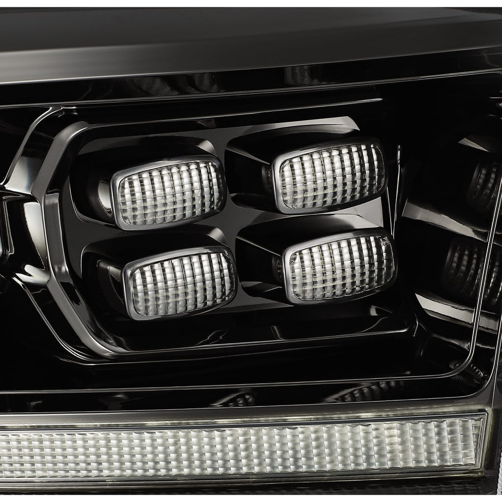 ~(22-Lbs.-26X24x14)~-Led-Projector-Headlights-Plank-Style-Design-Black-Smoked-Lens-W-Sequential-Signal-TopBottom-Drl-Dodge-Ram-2009-2018