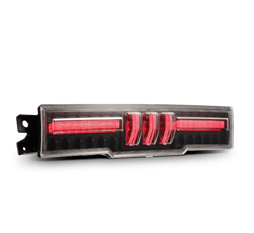AlphaRex 220040 LED Brake Light Black Clear for Select Subaru BRZ, Toyota GR86