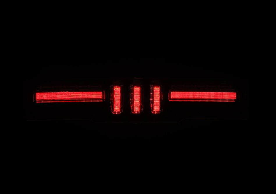 AlphaRex 220040 LED Brake Light Black Clear for Select Subaru BRZ, Toyota GR86