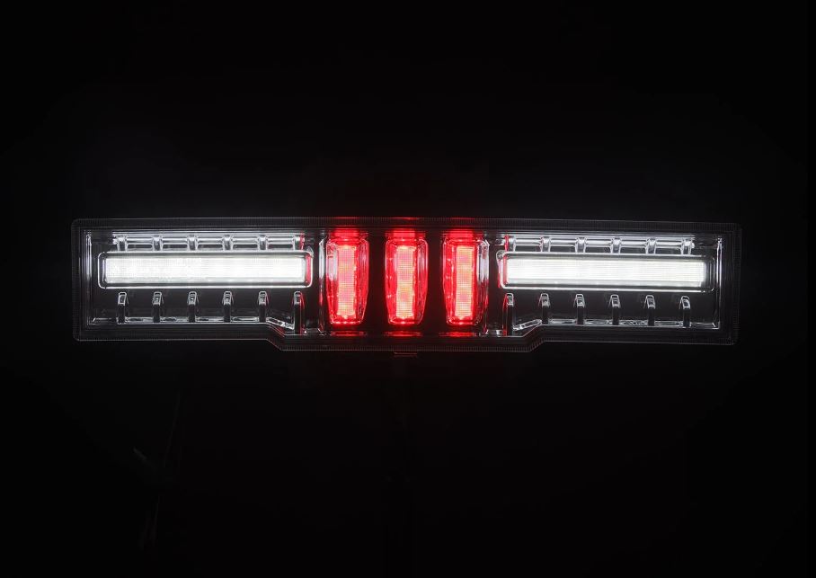 AlphaRex 220060 LED Brake Light Chrome for Select Subaru BRZ, Toyota GR86