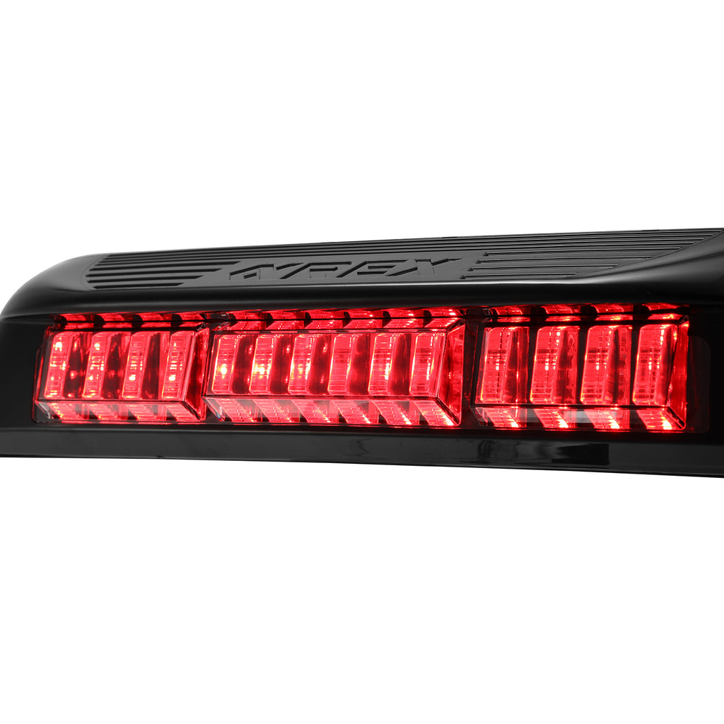 AlphaRex 220081 LED Brake Light Black for Select Toyota Tacoma