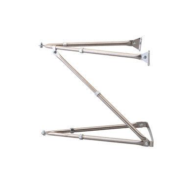 Grote 22013 West Coast Mirror Bracket Assembly, Stainless Steel
