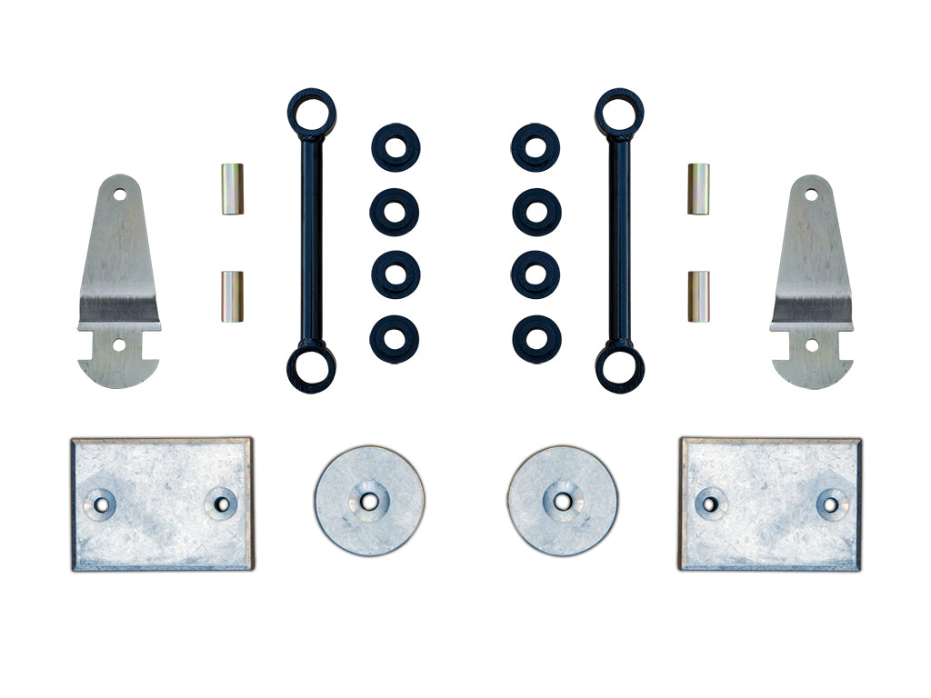 ICON Vehicle Dynamics 22040 07-18 JK 3" FRONT/REAR BOX KIT for Select Jeep Wrangler, Jeep Wrangler JK