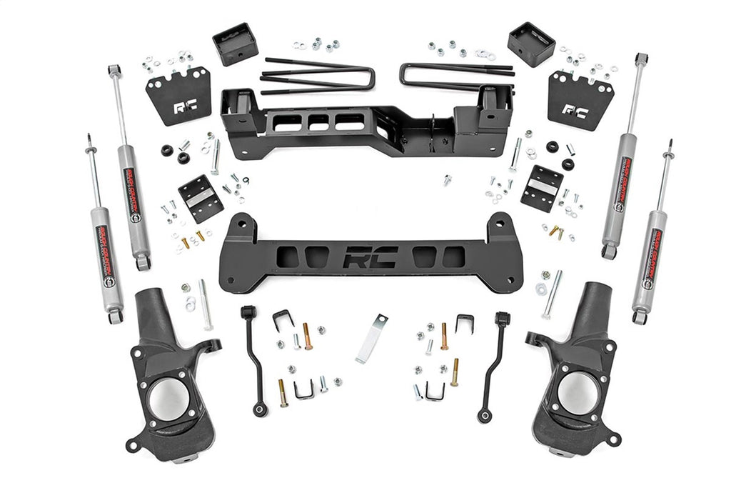Rough Country 220N3A Suspension Lift Kit for Select Chevrolet Silverado HD, Chevrolet Silverado HD