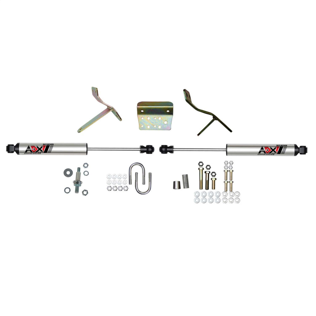 Skyjacker 2213 ADX 2.0 CNC Machined Polished Aluminum Dual Stabilizer Kit. for Select Dodge Ram 2500, Dodge Ram
