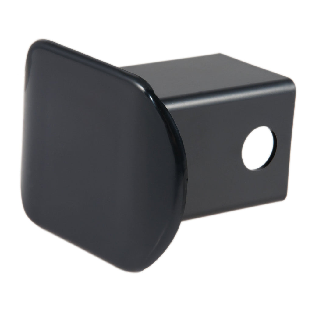 CURT 22181 2" Black Plastic Hitch Tube Cover (Packaged)