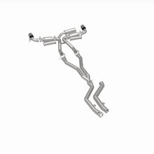 Load image into Gallery viewer, MagnaFlow Exhaust Products 19495 xMOD Series Carbon Fiber Tips Cat-Back System for Select Toyota GR Supra