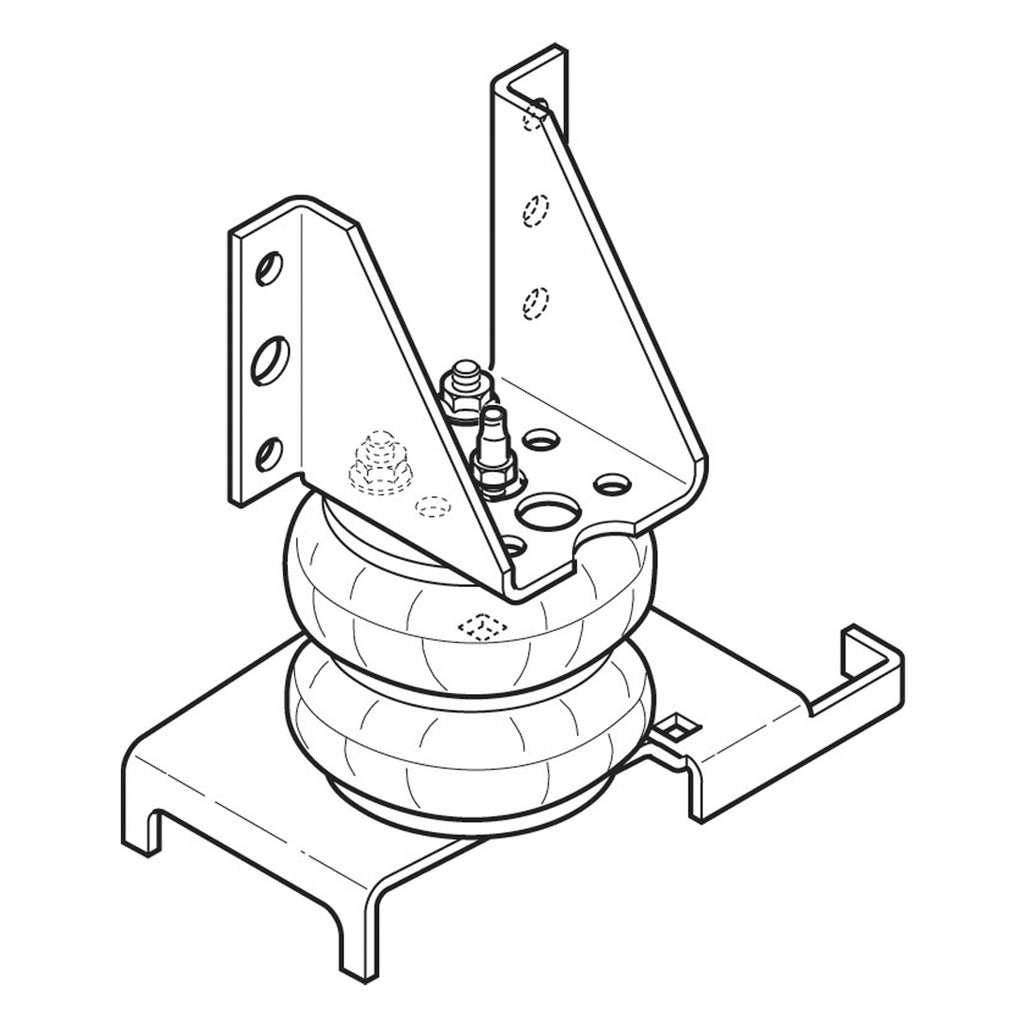 Firestone Ride-Rite W217602223 Ride-Rite Air Helper Springs - F250/F350 Front (84-04) for Select Ford F-250, Ford F-250 HD, Ford F-250 Super Duty, Ford F-350, Ford F-350 Super Duty