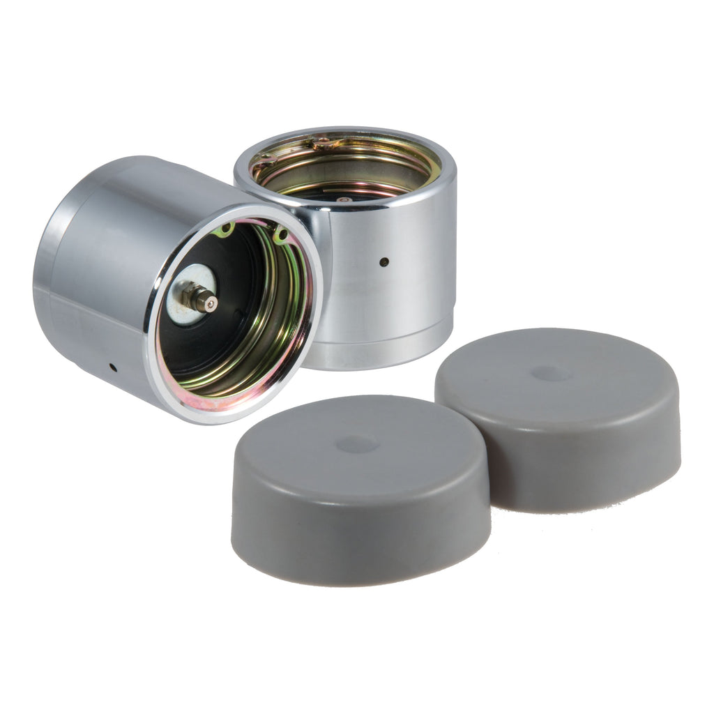 CURT 22244 2.44" Bearing Protectors & Covers (2-Pack)