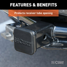 Load image into Gallery viewer, CURT 22272 2" Rubber Hitch Tube Cover