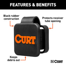 Load image into Gallery viewer, CURT 22279 2" Rubber Hitch Tube Cover