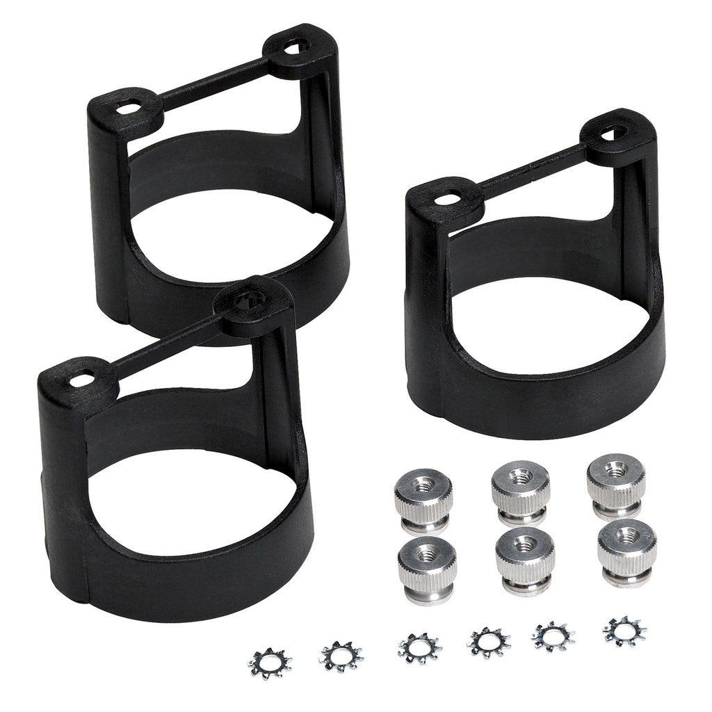 AutoMeter 2230 GAUGE BRACKET  KIT, 2 1/16", BLACK COMPOSITE, QTY 3